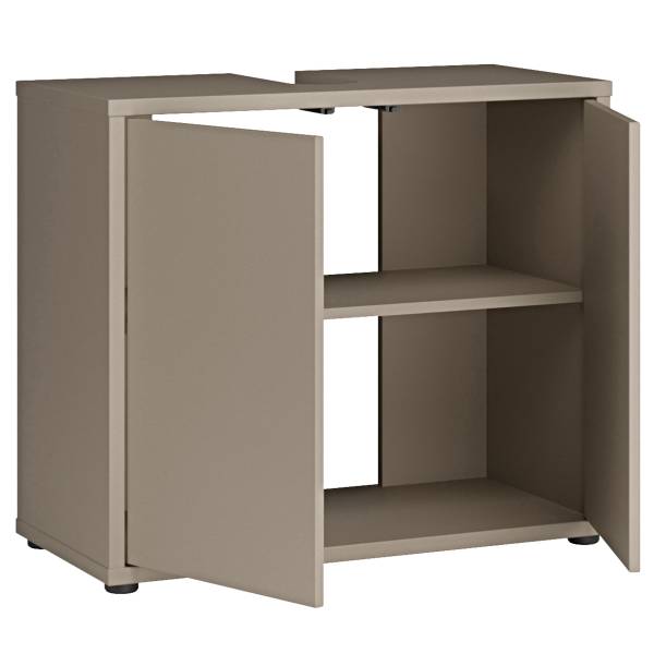 Waschbeckenunterschrank Chirgora - Taupe
