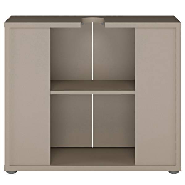 Waschbeckenunterschrank Chirgora - Taupe