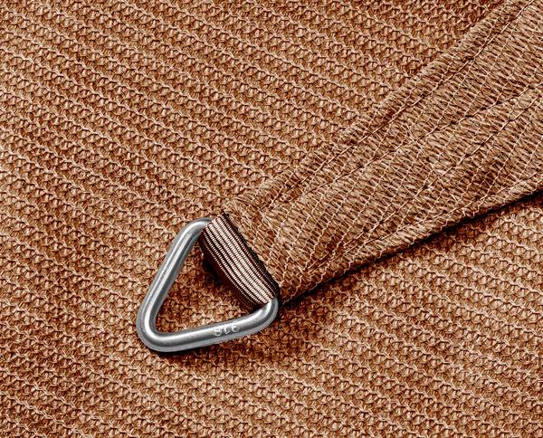 Sonnensegel Coolfit Typ A - Polyethylen - Sand - 360 x 360 cm