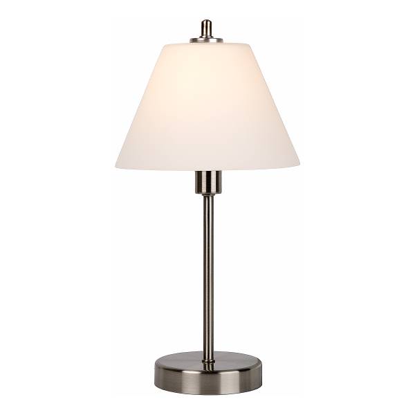 Tischleuchte Touch - Eisen - Silber