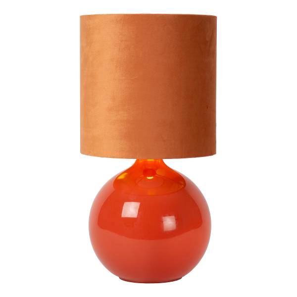 Tischleuchte Esterad - Opalglas - Orange