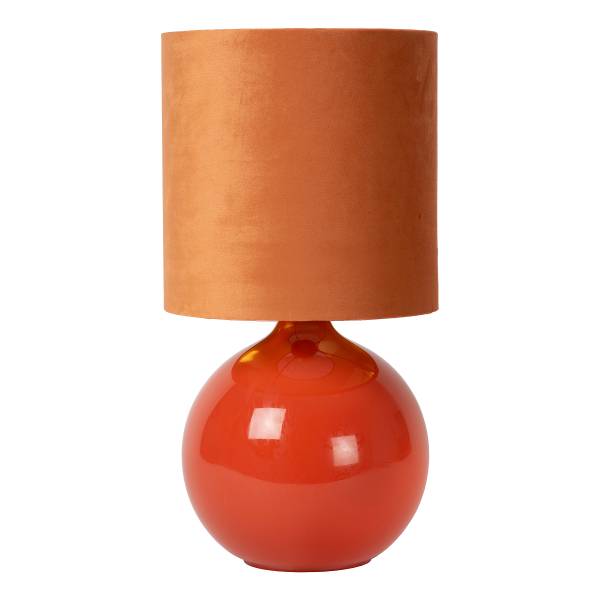 Tischleuchte Esterad - Opalglas - Orange