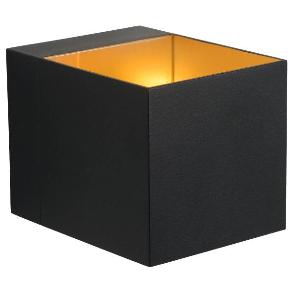 Wandleuchte Devi - Aluminium - Schwarz