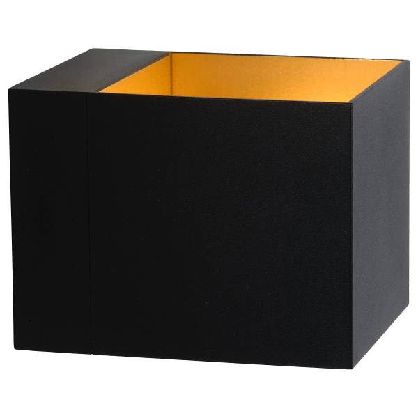Wandleuchte Devi - Aluminium - Schwarz