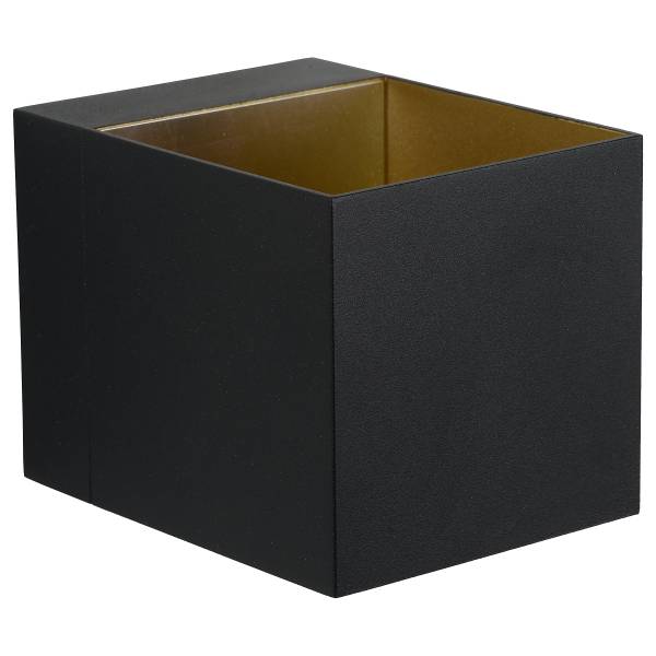 Wandleuchte Devi - Aluminium - Schwarz