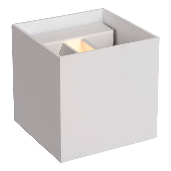 LED-Wandleuchte Xio Typ A - Aluminium - Weiß