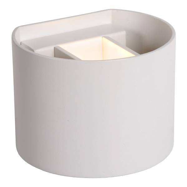 LED-Wandleuchte Xio Typ B - Aluminium - Weiß