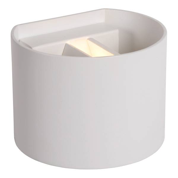 LED-Wandleuchte Xio Typ B - Aluminium - Weiß
