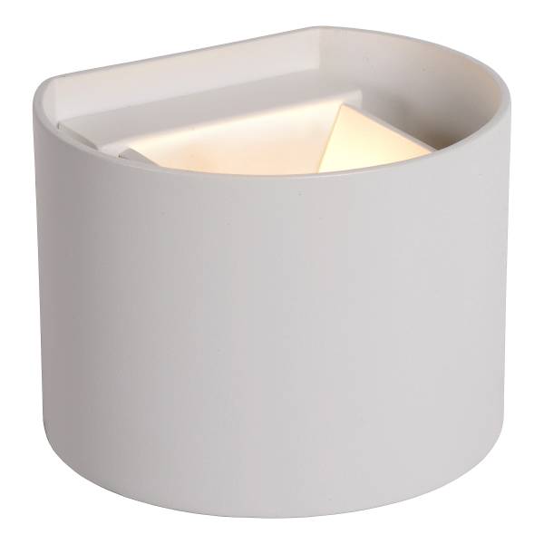 LED-Wandleuchte Xio Typ B - Aluminium - Weiß