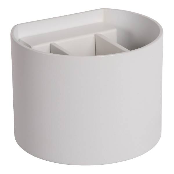 LED-Wandleuchte Xio Typ B - Aluminium - Weiß