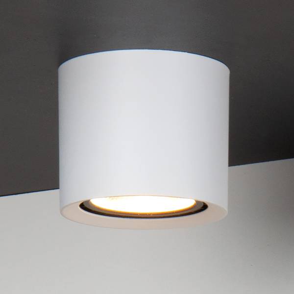 LED-Deckenstrahler Fedler Typ A - Aluminium - Weiß