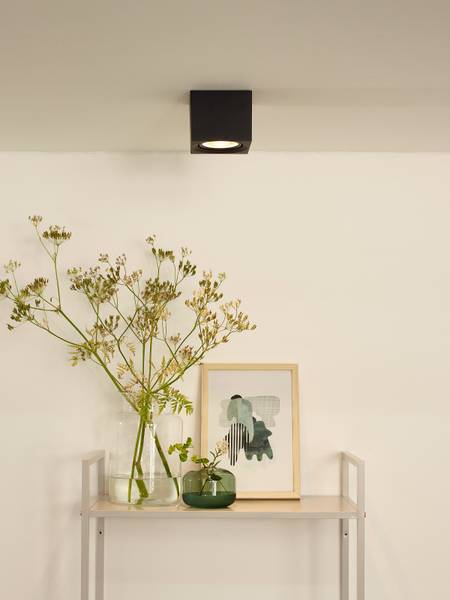 LED-Deckenstrahler Fedler Typ B - Aluminium - Schwarz