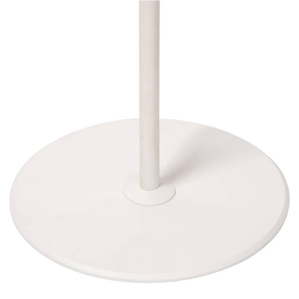 Stehleuchte Clubs - Aluminium - Weiß