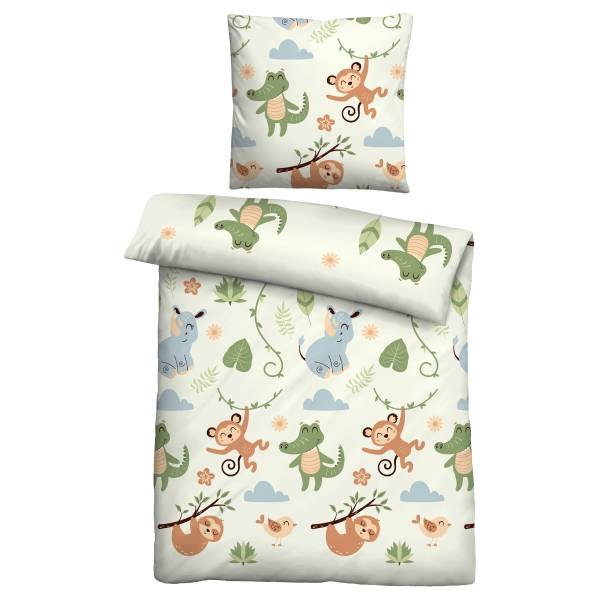 Flanell-Bettwäsche Faultier - Flanell