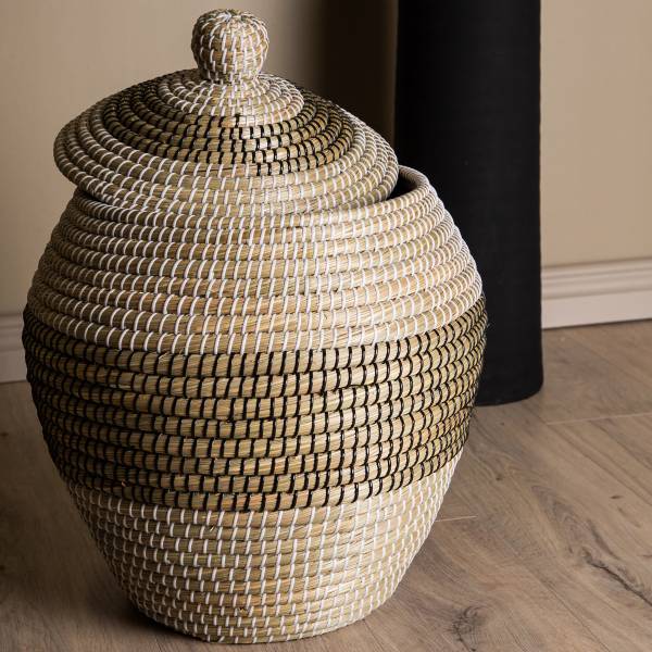 Korb Chennai - Seegras - Natur / Beige