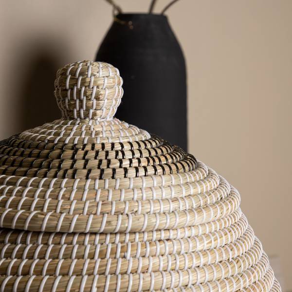 Korb Chennai - Seegras - Natur / Beige