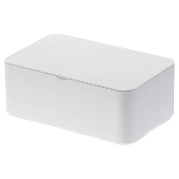 Taschentuchbox Smart - Weiß - Polyethylen - 19 x 8 x 12 cm