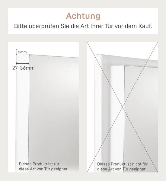 Türhakenleiste Smart - Schwarz