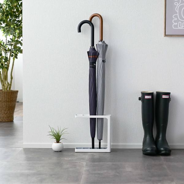 Schirmständer Grind Slim - Weiß