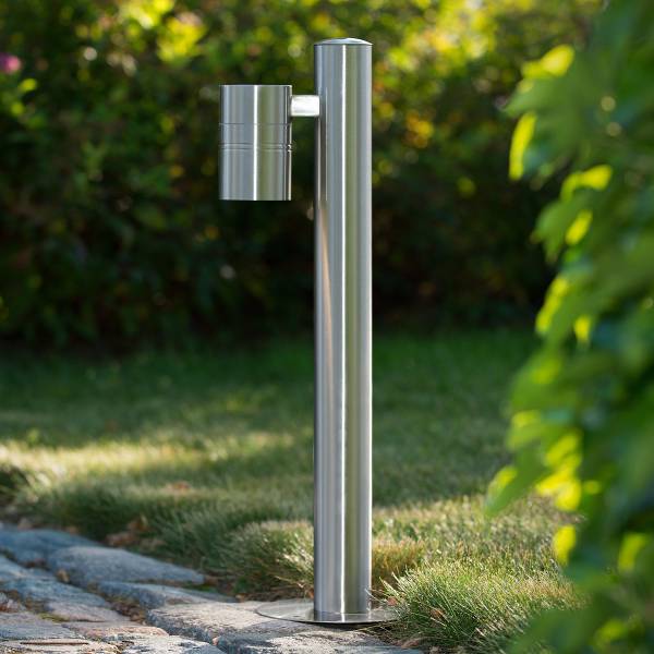LED-Wegeleuchte Arne Typ B - Stahl - Silber