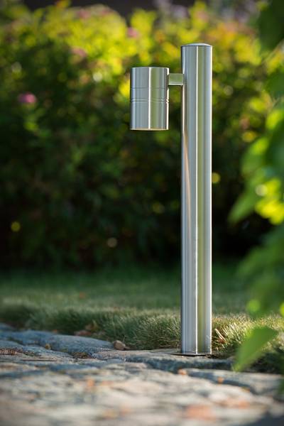 LED-Wegeleuchte Arne Typ B - Stahl - Silber