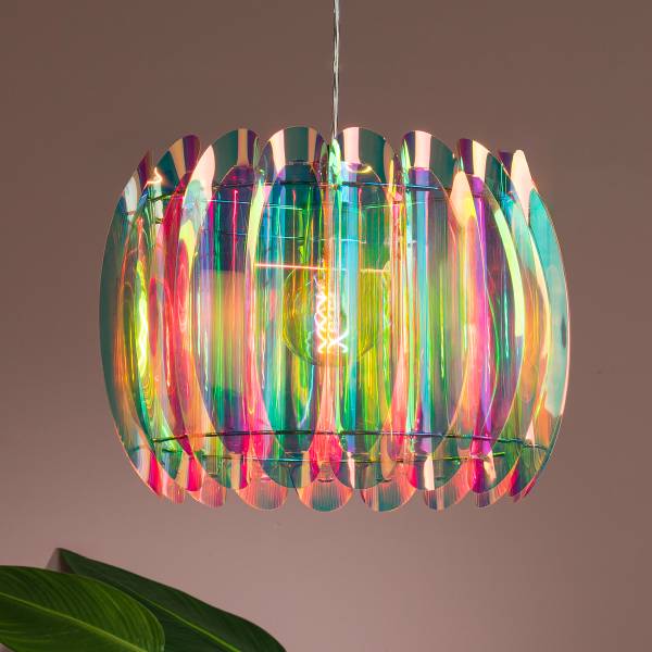 Pendelleuchte Glinstar - PVC - Multicolor