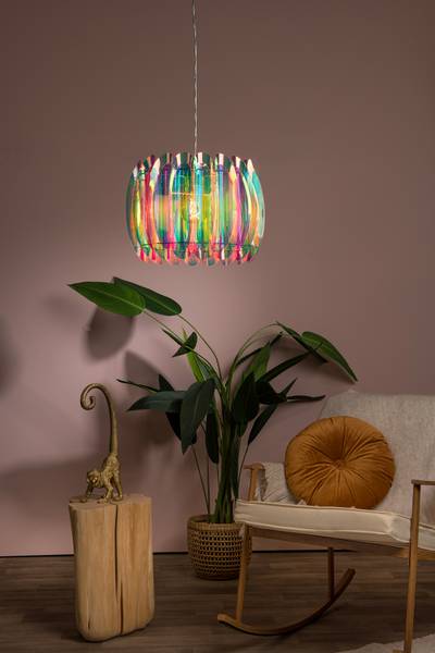 Pendelleuchte Glinstar - PVC - Multicolor