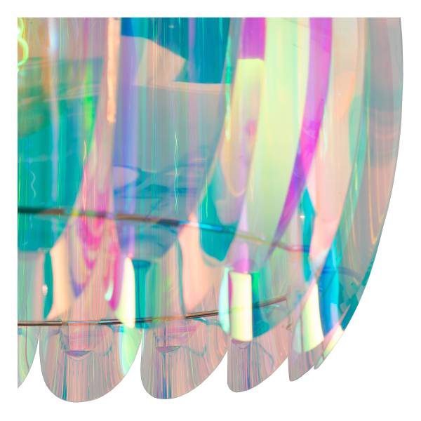 Pendelleuchte Glinstar - PVC - Multicolor