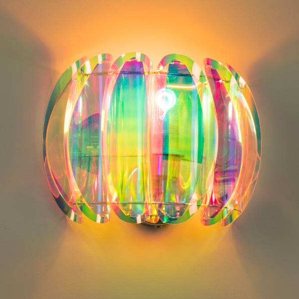 Wandleuchte Glinstar - PVC - Multicolor