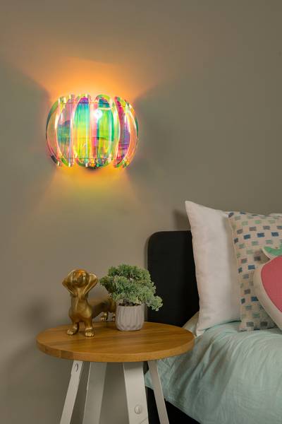 Wandleuchte Glinstar - PVC - Multicolor