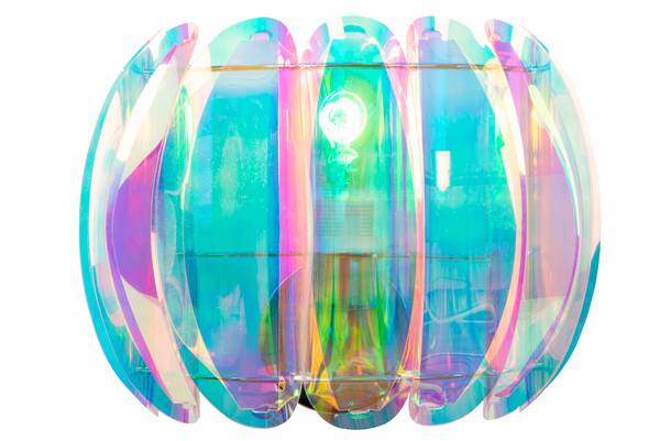Wandleuchte Glinstar - PVC - Multicolor