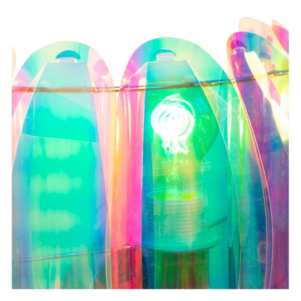 Wandleuchte Glinstar - PVC - Multicolor