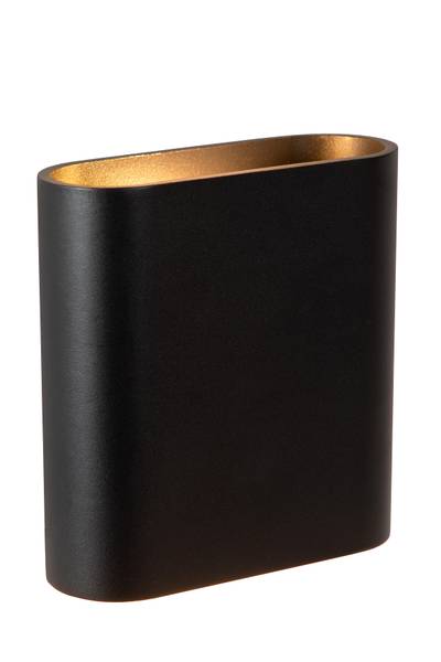 Außenwandleuchte Atila - Aluminium - Schwarz