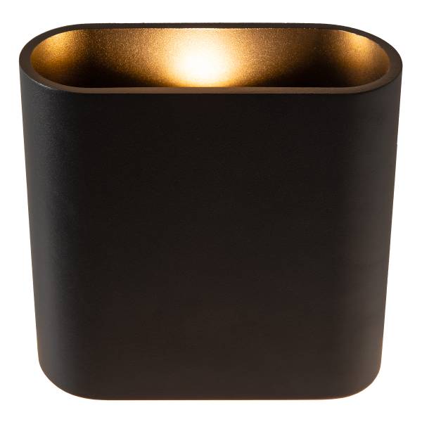 Außenwandleuchte Atila - Aluminium - Schwarz