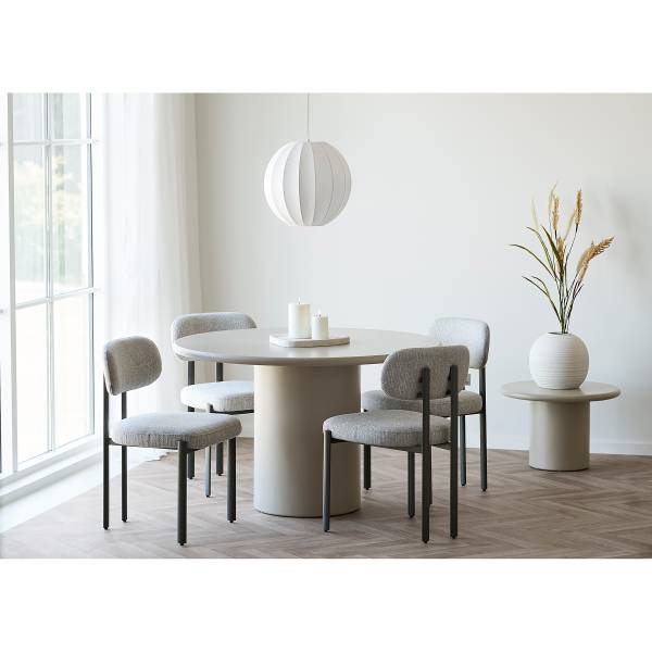 Esszimmerszuhl Tetri 2er-Set - Strukturstoff