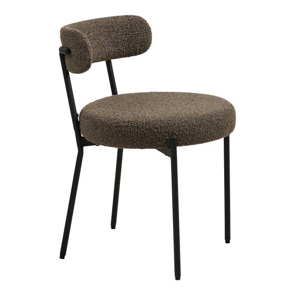 Esszimmerstuhl Yenti 2er-Set - Bouclé