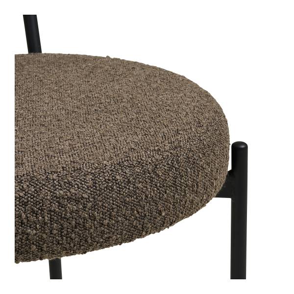 Esszimmerstuhl Yenti 2er-Set - Bouclé