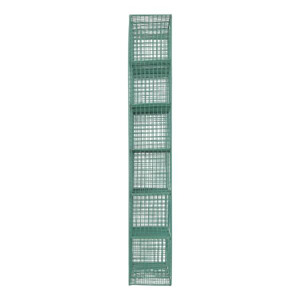 Tassenregal MUGO eckig - Metall - Mint - 50 x 80 cm