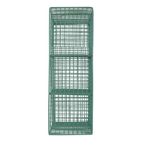 Tassenregal MUGO eckig - Metall - Mint - 40 x 40 cm