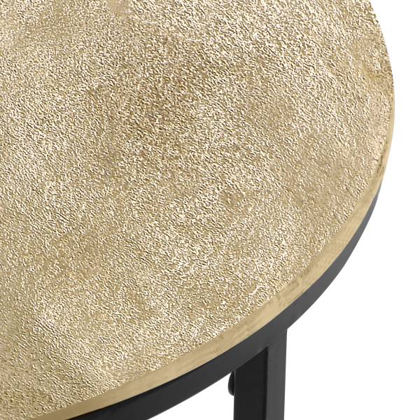 Beistelltisch Yebara - Gold - 41 x 61 cm