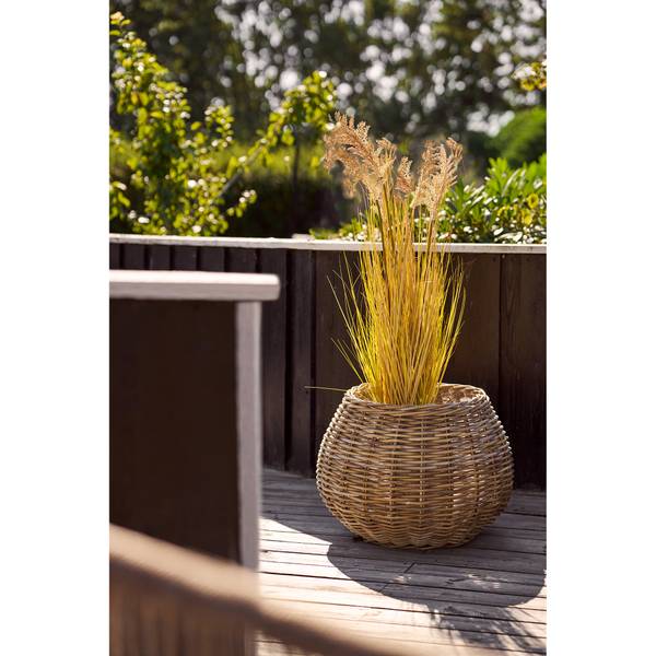 Pflanzkorb-Set Dilrai 2-teilig - Rattan