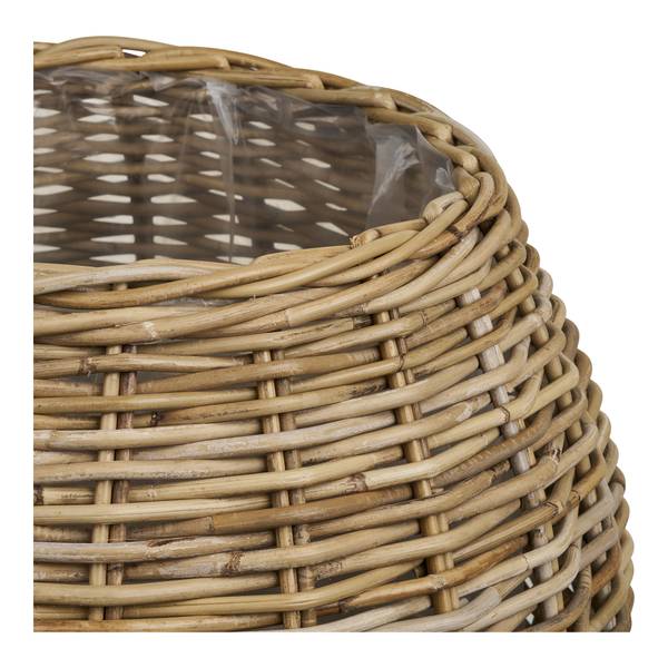 Pflanzkorb-Set Dilrai 2-teilig - Rattan