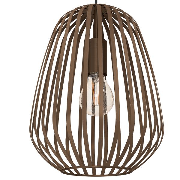 Pendelleuchte Espinal Typ A - Stahl - Bronze - 1-flammig
