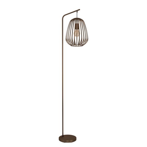 Stehleuchte Espinal - Stahl - Bronze - 1-flammig