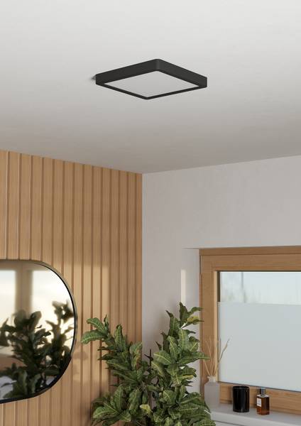 LED-Badleuchte Fueva 6 - Kunststoff - 1-flammig