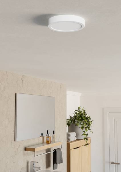 LED-Badleuchte Fueva 6 - Kunststoff - 1-flammig