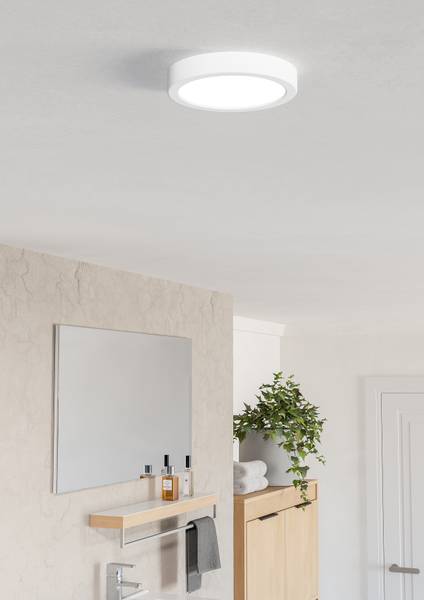 LED-Badleuchte Fueva 6 - Kunststoff - 1-flammig
