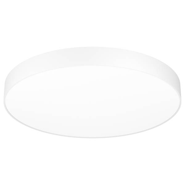 LED-Deckenleuchte Gallizzi-Z - Kunststoff - 1-flammig - Weiß - Durchmesser: 69 cm