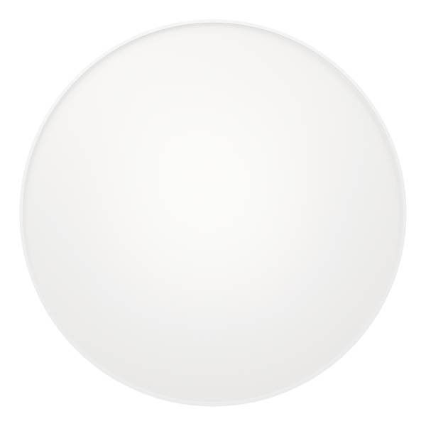 LED-Deckenleuchte Gallizzi-Z - Kunststoff - 1-flammig - Weiß - Durchmesser: 69 cm