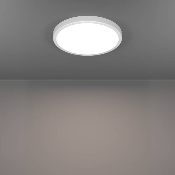 LED-Deckenleuchte Fueva 6-Z - Kunststoff - 1-flammig